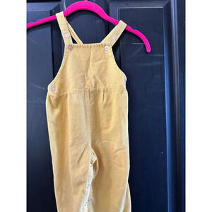 Toddletime JCPenney Yellow Corduroy Overalls Size 2